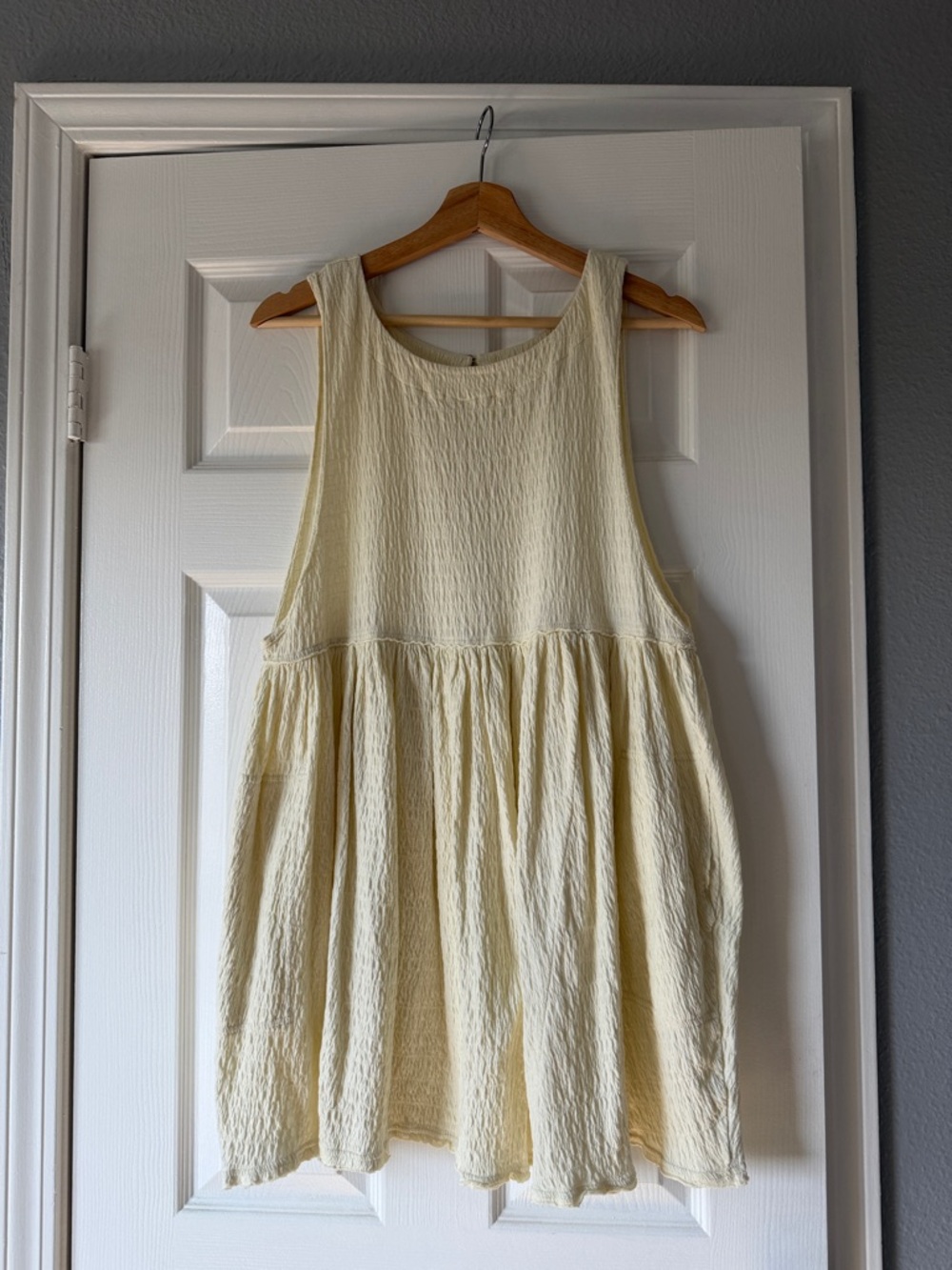 FP Beach butter yellow dress